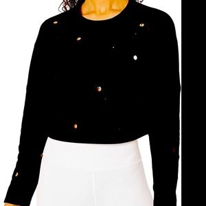 Alo Yoga Cropped Sweatshirt (Cadence)